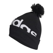 adidas Wintermütze (Bommel) Pompom Woolie mit umgeschlagenem Bund schwarz Herren